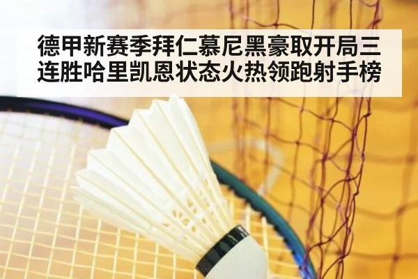 德甲新赛季拜仁慕尼黑豪取开局三连胜哈里凯恩状态火热领跑射手榜